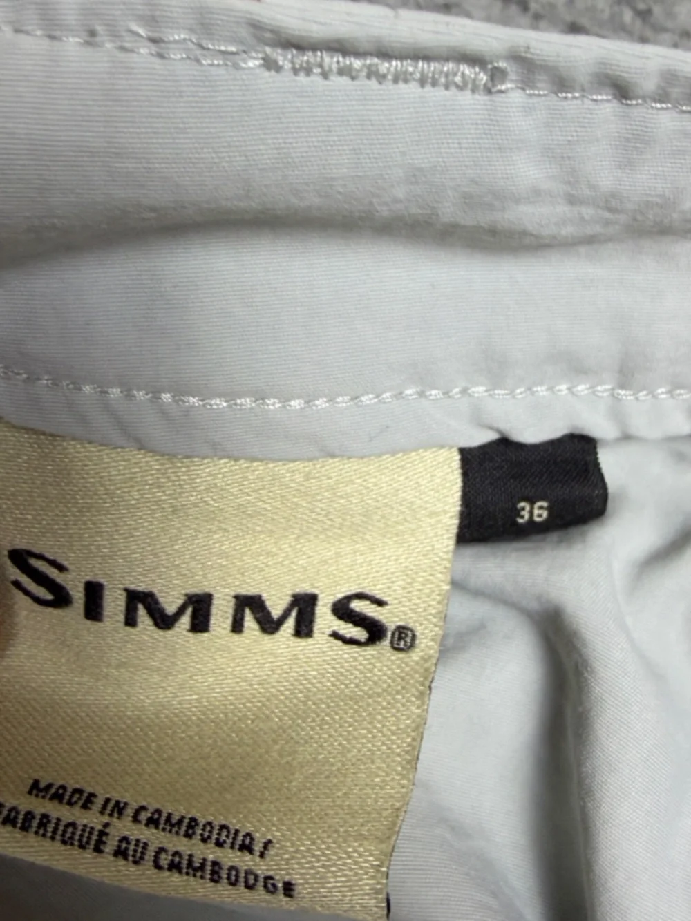 Simms pants mens